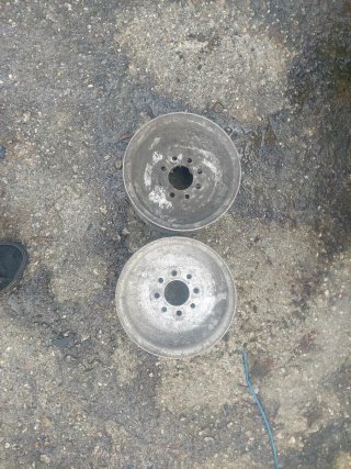Set de 2 Llantas Metálicas