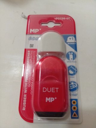 Portagomas y Sacapuntas MP Duet