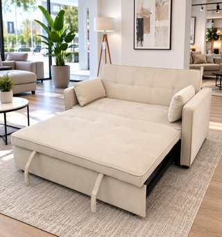 Sofá Cama Beige