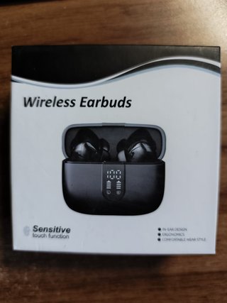 Auriculares Inalámbricos BX08 Negros *nuevos*