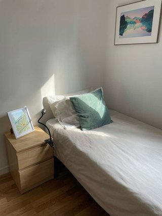 Cama Individual 90cm con Somier y Colchón Flex