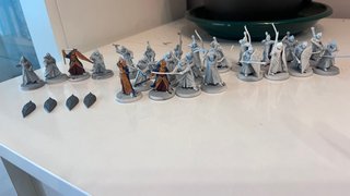 Figuras Guerreros de Galadhrim