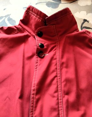 Parka de Caballero Roja