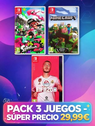 Pack 3 Juegos Nintendo Switch