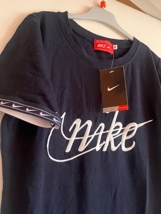 Vestido Camiseta Nike Negro Talla M