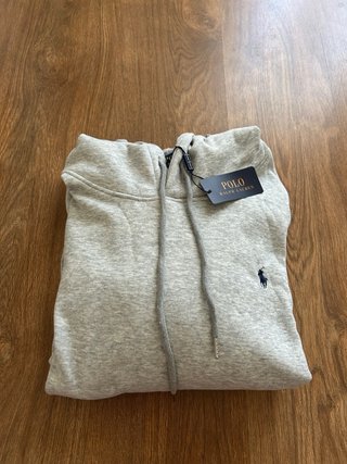 Sudadera con capucha Polo Ralph Lauren gris