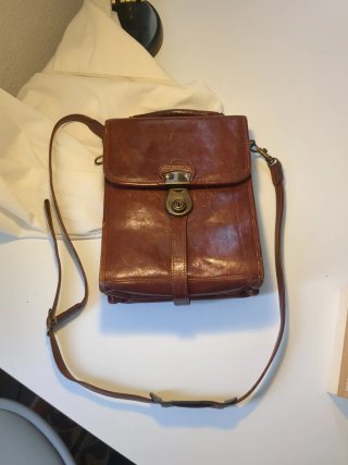 Bolso de Piel Marrón