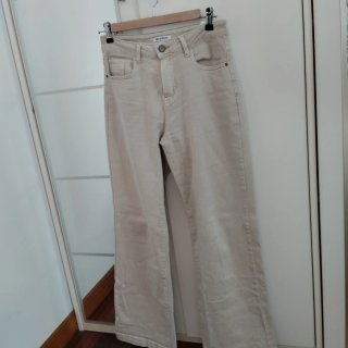 Pantalón vaquero beige Kira Belle