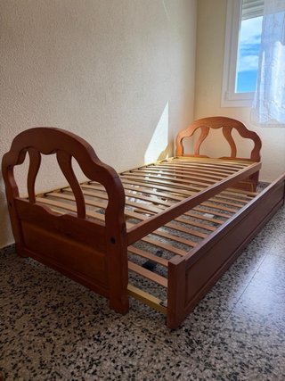 Cama Nido de Madera de Pino