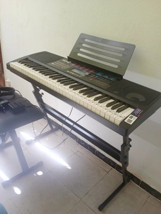 Teclado Electrónico con Soporte Rockjam Rj761