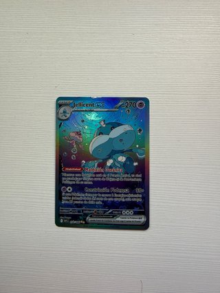 Carta Pokémon Jellicent ex 168/086