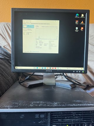 PC Completo HP con Monitor Dell 19