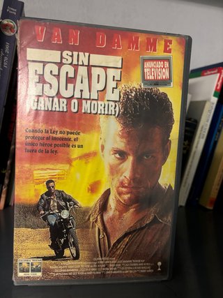 VHS Sin Escape (Ganar o Morir) - Van Damme