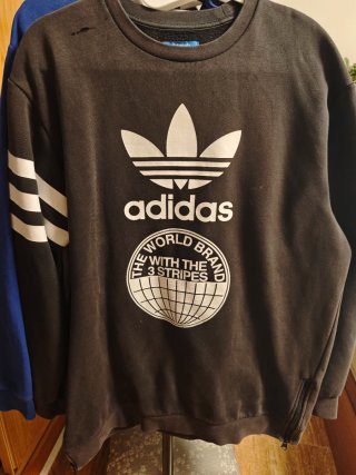 Sudadera adidas Negra