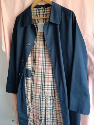 Gabardina de Caballero Azul
