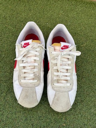 Zapatillas Nike Cortez Blancas y Rojas Talla 43