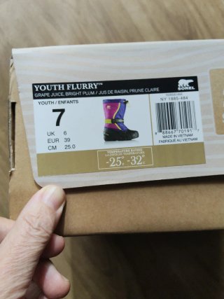 Botas de nieve Sorel Youth Flurry Talla 39