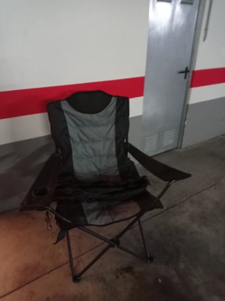 Sillón de camping plegable
