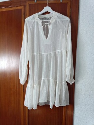 Vestido Blanco Estilo Boho