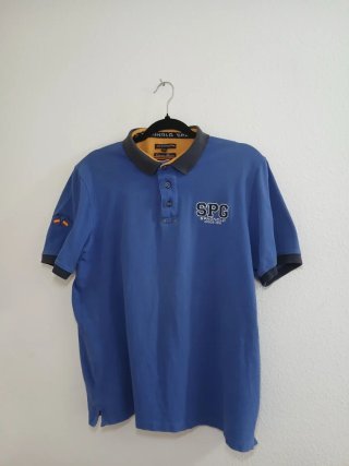Polo Spagnolo Azul Talla L