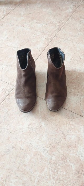 Botines Fly London Color Chocolate Talla 39