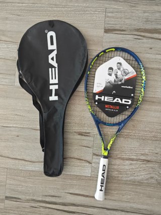 Raquetas de Tenis Head Metallix, pelotas y bolsa