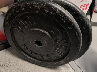 2 Discos de Pesas Sunracks 15kg