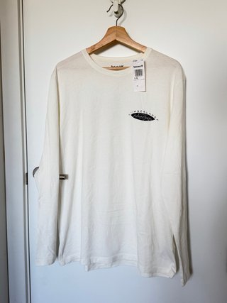 Camiseta Manga Larga Timberland Blanca