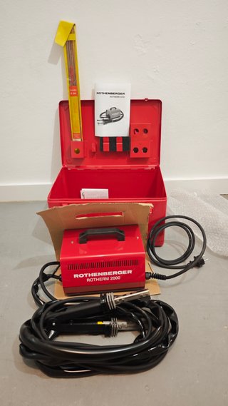 Soldador Eléctrico Rothenberger Rotherm 2000