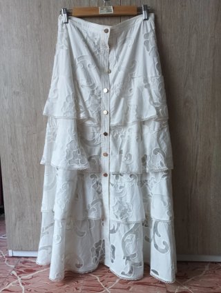 Conjunto falda y top para boda civil