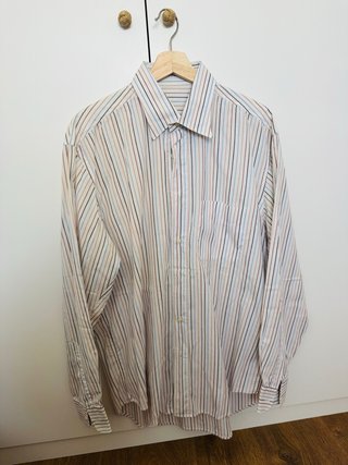 Camisa de rayas hombre