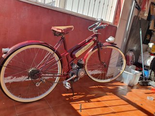 Bicicleta a motor Dresyenne francesa