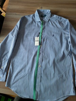 Camisa Ralph Lauren hombre nueva rayas