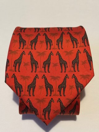 Corbata Hermès jirafas
