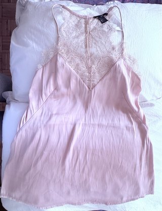 Top lencero rosa H&M