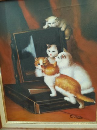 Cuadro de gatitos
