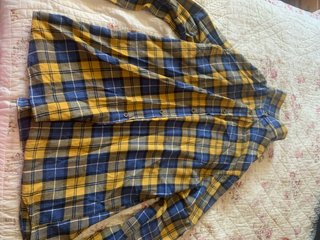 Camisa de Franela de Cuadros nueva