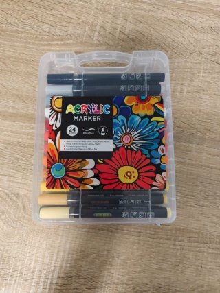 Set de 24 Rotuladores Acrílicos