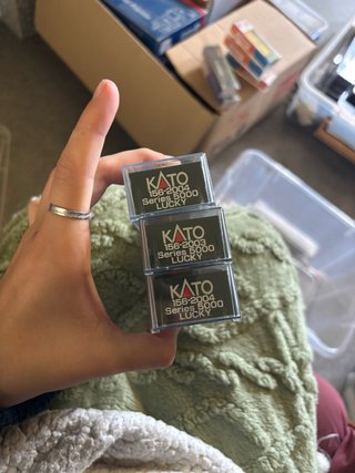 3 Vagones KATO Serie 5000 Lucky Strike
