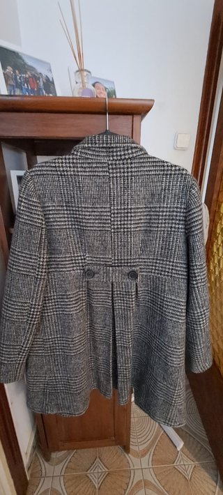 Abrigo ZARA estampado