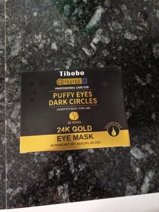 Mascarilla de Ojos Tibobo 24K Gold