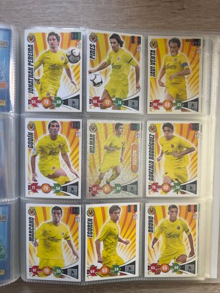 Lote Cromos Villarreal CF Adrenalyn 2009-2010