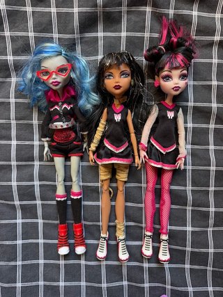 Set di bambole Monster High cheerleader