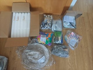 Lote de accesorios para hora loca de boda