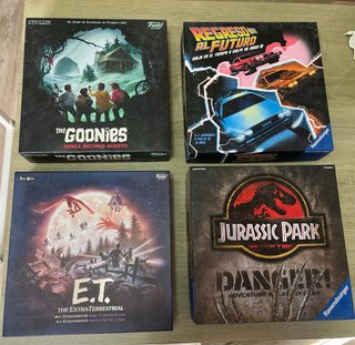 Set de 4 Juegos de Mesa Temáticos