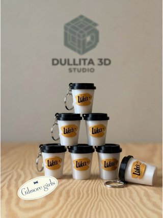 Llavero Luke's Diner Gilmore Girls 3D