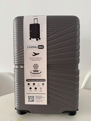 Maleta de cabina gris