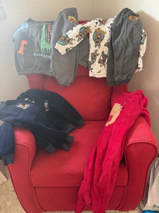 Lote de 3 Conjuntos de Chándal Infantil 24-36 mes