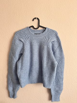 Jersey de punto azul