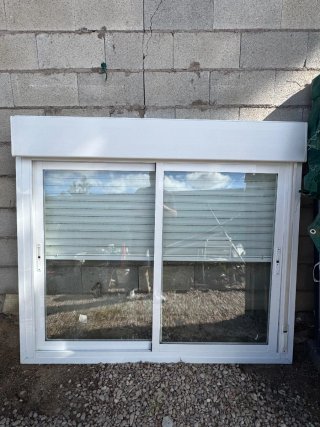 2 Ventanas Correderas Climalit con Persiana